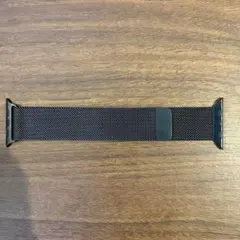 美品 純正 Apple Watch ミラネーゼループ スペースブラック 44mm