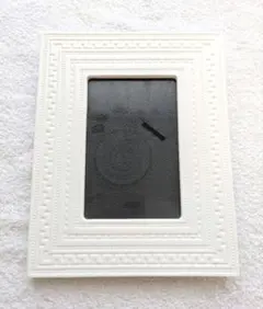 ジャンク品！WEDGWOOD ホワイトフォトフレーム インタグリオ