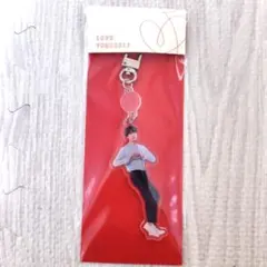 BTS JIN ジン　RUNSEOKJIN アクリルキーホルダー　キーリング BTS ジン RUNSEOKJIN JAPAN アクリル キーリング JIN タルソク