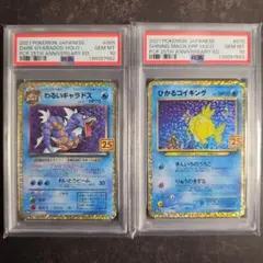 【PSA10 連番】わるいギャラドス ひかるコイキング 25th