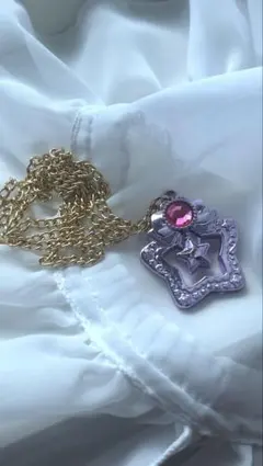 セボンスター　星型ネックレス 紫