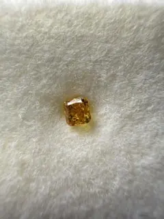 FANCY VIVID ORANGE YELLOW 0.170＆0.154ct - メルカリ