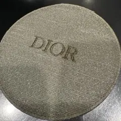 Dior ゴールド円形ポーチ　クリスチャンディオール