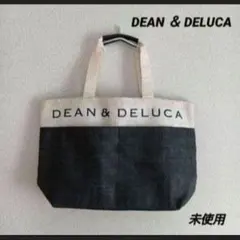 【未使用】DEAN&DELUCA トートバッグ かごバッグ ツートンカラーのサムネイル