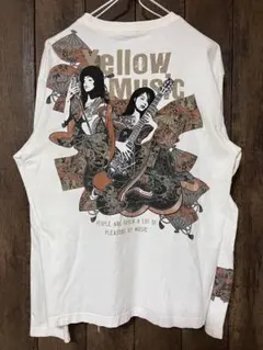 ピークドイエロー　PEAK'D YELLOW ロンT 和柄　バンドのサムネイル