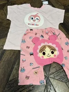 どきんちゃんコキンちゃん2wayTシャツとパンツセット 100cm