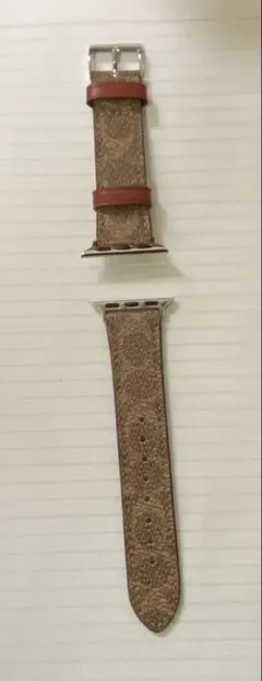 coach Apple Watch用バンド ブラウン38MM／40MM／41MM