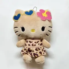 日焼けキティ ぬいぐるみキーホルダー サンリオ ハローキティ