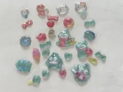 ボンボンドロップシール　キティ　ハンギョドン　サンリオ　おすそ分け