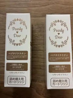 Pearly Dew カラートリートメントシャンプー つやつやブラウン - メルカリ