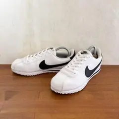 極美品　ナイキ　コルテッツ　24.0センチ 白×黒　レザー　632