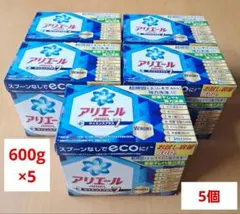 アリエール サイエンスプラス 7 600g×5個 洗剤洗剤 粉末洗剤のサムネイル