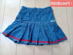 OLLINKARI デニムフレアスカート　キュロット　140