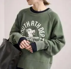 美品⭐︎Champion 別注REVERSWEAVE フレームワーク　緑スウェット