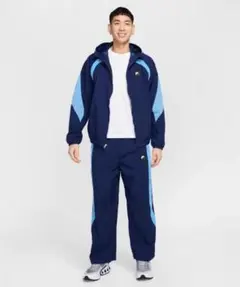 新品 L ナイキ ナイロンジャケット 上下 セット ウーブンジャケット パ ンツ