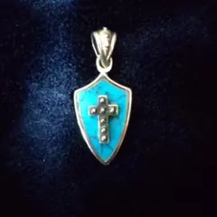 ペンダントトップ シルバー925&ターコイズ