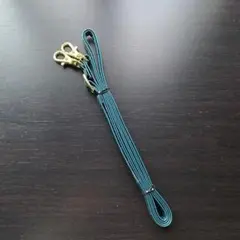 ティール 合成皮革 ショルダーストラップ ターコイズ 青緑