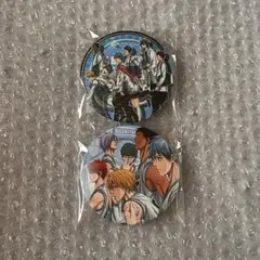 黒バス コレクション缶バッジ 帝光 2種まとめ売り 黒子テツヤ 赤司征十郎