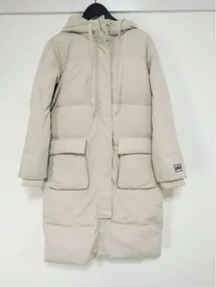 GAP ギャップ ダウンコート ベージュ S ロング