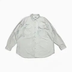Columbia フィッシング シャツ XL ベージュ コロンビア アウトドア