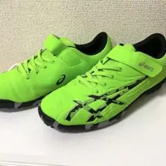 ASICS LAZERBEAM キッズスニーカー ネオングリーンのサムネイル