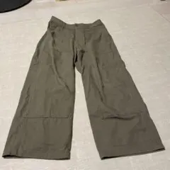 Relume Jeans ダブルニーベイカーパンツ　カーキ