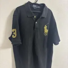 Polo by Ralph Lauren ポロシャツ ブラック ビックポニーのサムネイル