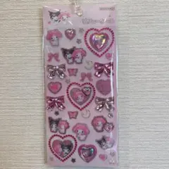 【正規品】ビジューシール　マイメロ♡クロミ