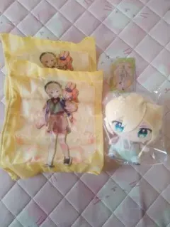 フリューくじ 初音ミク D賞ぬいぐるみマスコット 鏡音レン 他