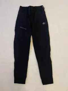 8YARDS ハチヤーズ 裏起毛 蓄熱 ゴルフパンツ レディース 黒 XS ロゴ