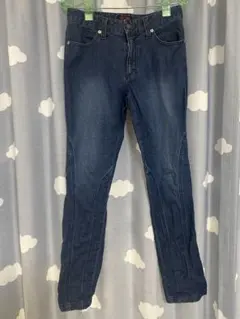 YUKITORII ユキトリイ　デニムパンツ　ダークブルー　インディゴ