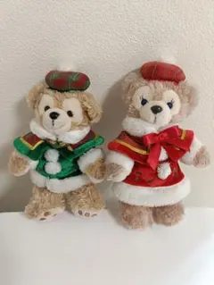 ダッフィー シェリーメイ キーホルダー クリスマス コスチューム セット