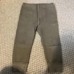 UNIQLO ベビー レギンス 90 カーキ2枚セット