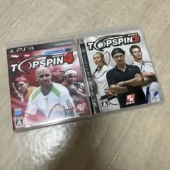 テニスゲーム PS3 「トップスピン3」「トップスピン4」