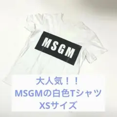 MSGM ホワイト白色半袖 TシャツサイズＸＳのサムネイル