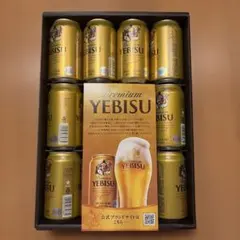 送料無料　サッポロ ヱビスビール 350ml×12本 ギフトセットのサムネイル