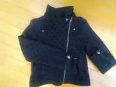 mezzo pianoメゾピアノ　裏起毛スウェット地ジャケット　160　数回着用