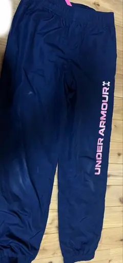 Under Armour ピステパンツ ネイビー×ピンクのサムネイル