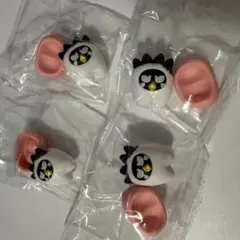 サンリオみんなでなっちゃお-歯-ばつ丸カプセルトイ 4個セット