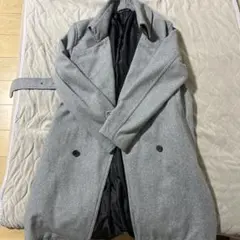 グレー チェスターコート LLサイズ