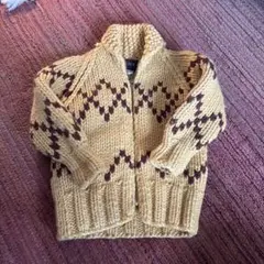 ハンドニットカーディガン XXS/およそ100