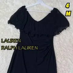 ✨美品✨LAUREN RALPH LAUREN ブラック ドレス ワンピース