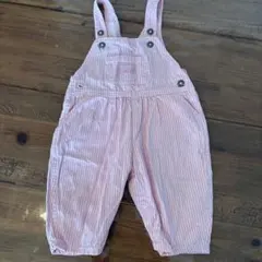 オシュコシュ　ロンパース　オーバーオール　ピンク　70
