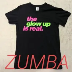 ZUMBAウェア　ダンス　Tシャツ　黒のサムネイル