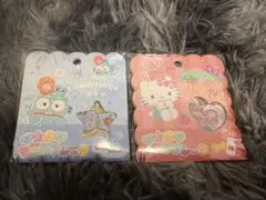 おはじきシールフレークサンリオセット　ハローキティ　ハンギョドン