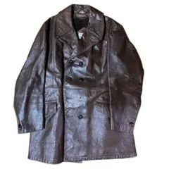 GENUINE LEATHER GARMENT Vintage レザーコート
