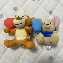 くまのプーさん FukuFuku 風船マスコット ２点セット