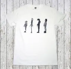 【新品】ティム•バートン　“シザーハンズ•・ビフォア・クリスマス•　 Tシャツ