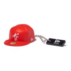 NEW ERA ニューエラ ミニチュアキャップ キーホルダー レッド 赤