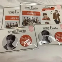 SnowMan 向井康二 缶バッチ ステッカー